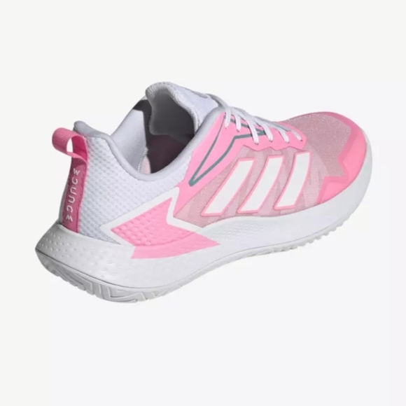 Adidas Defiant Speed ’22 Women’s Tennis Shoes Pink White Size 7 - Picture 6 of 8